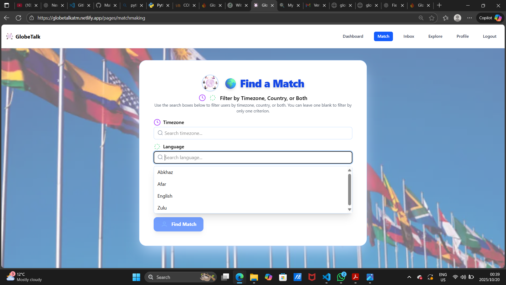 Sprint Review Screenshot